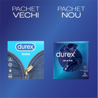  Prezervative Durex Jeans 4 Buc 