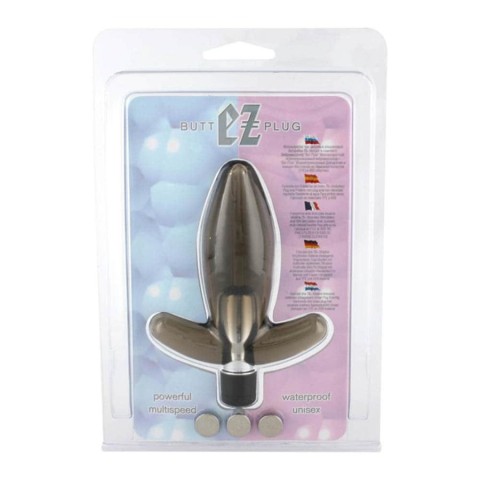 Vibratoare Anale, Dop Anal Cu Vibratii Butt Ez Plug, Negru, 11 Cm, pasiune.ro