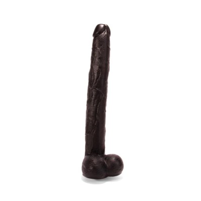 Dildo Clasic Xxl, Negru, 43 Cm