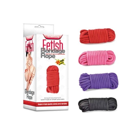 fetish, Sfoara Fetish Bondage, Rosu, 10 M, pasiune.ro