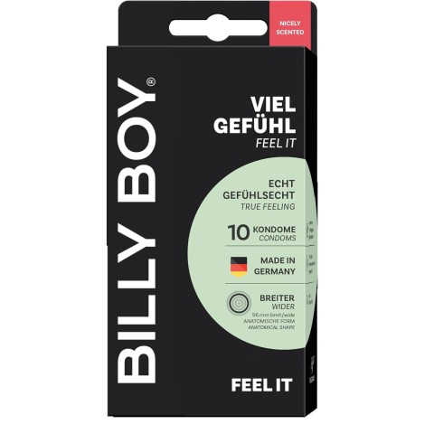 BILLY BOY, Prezervative Billy Boy Feel It 10 Buc, pasiune.ro