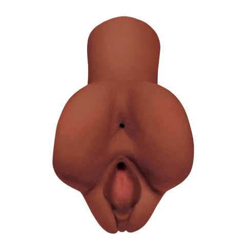 Pipedream - PDX Plus, Masturbator Dublu Anus + Vagin Pick Your Pleasure, Brun, pasiune.ro