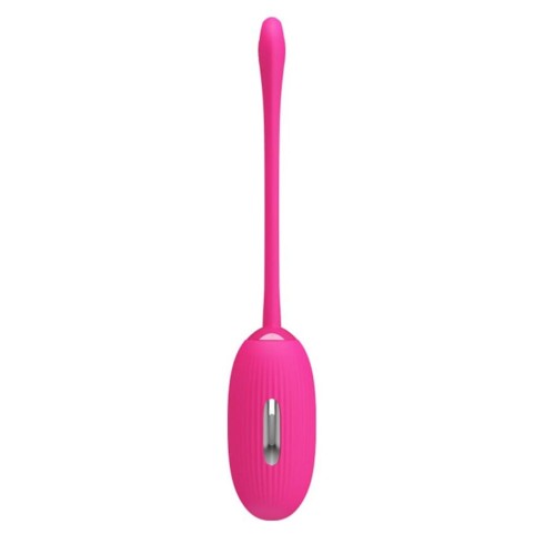 pretty, Ou Vibrator Doreen Electro Fun + App, Roz, 19 Cm, pasiune.ro
