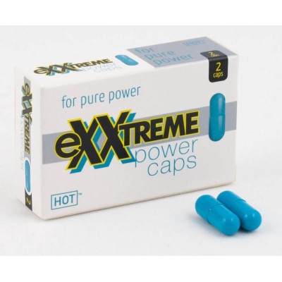 Afrodiziac Pentru Barbati Hot Exxtreme Power, 2 Capsule
