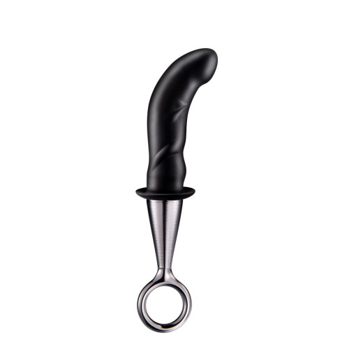 silicone, Dop Anal, Negru, 10 Cm, pasiune.ro