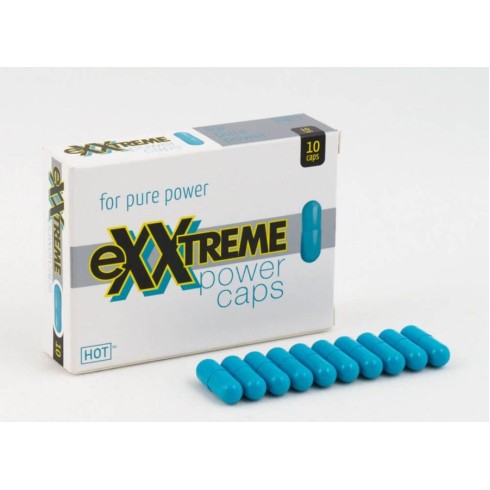 hot, Afrodiziac Pentru Barbati Exxtreme Power, 10 Capsule, pasiune.ro