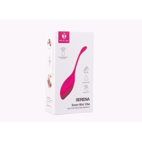 Vibratoare Oua Si Gloante, Ou Vibrator Serena Smart Mini Vibe, Fucsia, pasiune.ro