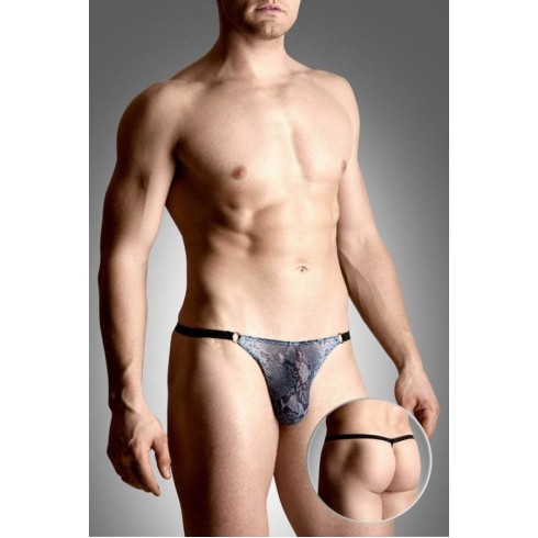 mens, Chiloti String, Imprimeu Piele Sarpe, S/l, pasiune.ro