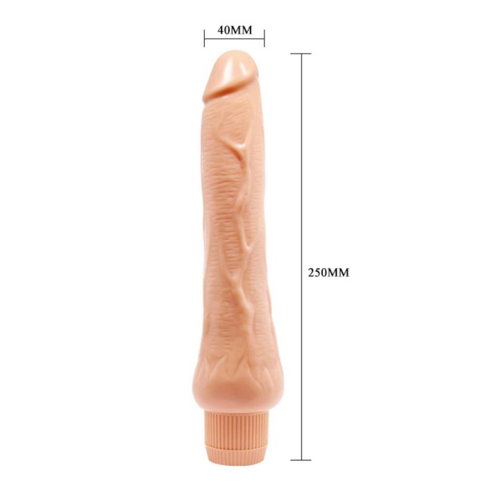 Vibrator Realistic Barbara Dryad, Natural, 24.8 Cm 3