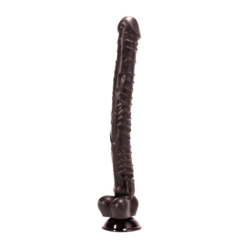 x-men, Dildo Clasic Jacob’s, Negru, 38 Cm, pasiune.ro