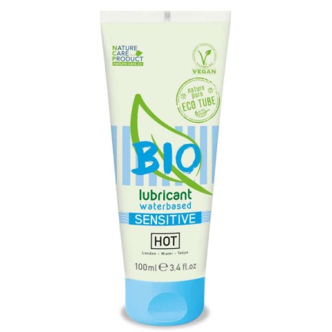 HOT, Lubrifiant Pe Baza De Apa Bio Sensitive, 100 Ml, pasiune.ro