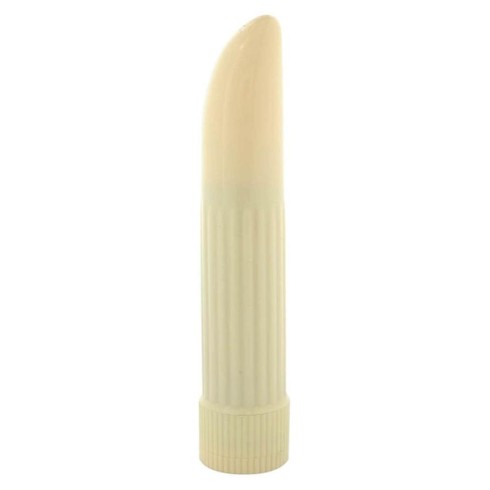 Vibrator Lady Finger, Crem, 13 Cm