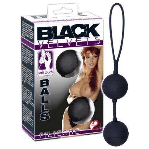 perfect, Bile Vaginale Black Velvets, Negru, pasiune.ro