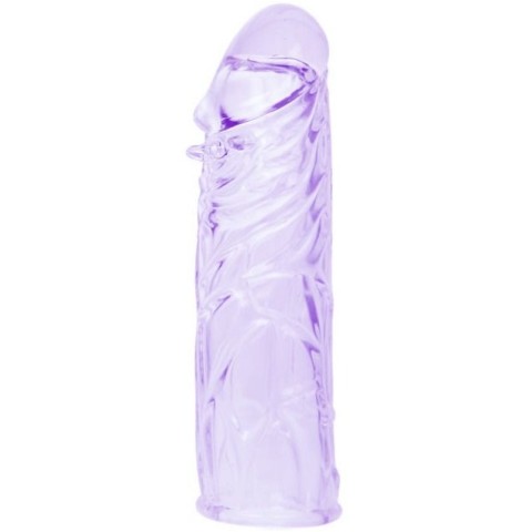 Jucarii adulti, Extensie/manson Penis Super Silikon, Transparent, 14 Cm, pasiune.ro