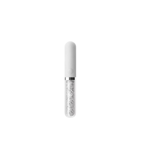 vibrator, Vibrator Clasic Stardust Posh, Alb, 12.5 Cm, pasiune.ro