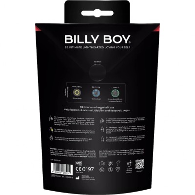 Prezervative Billy Boy All Pleasure 40 Buc