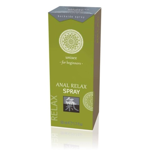 Shiatsu, Spray Anal Relax Pentru Incepatori, 50 Ml, pasiune.ro
