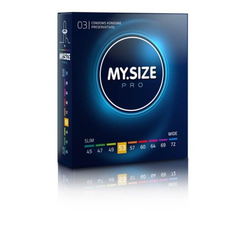 Prezervative My Size Pro Diametru 53 Mm (3 Buc.)