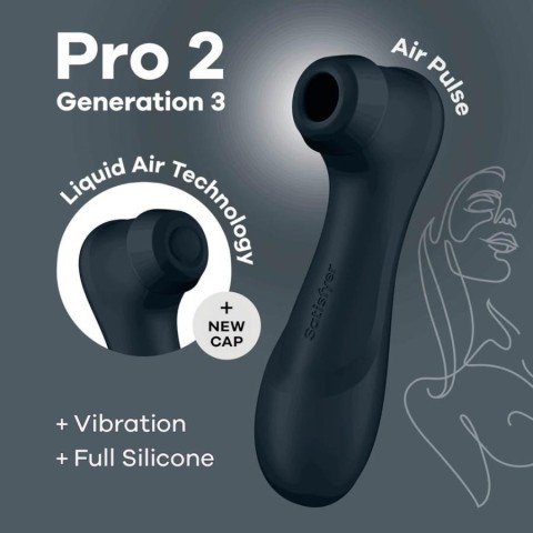 Pagina 4 - Vibratoare Speciale, Vibrator Clitoridian Pro 2 Generation 3 Liquid Air, Negru, pasiune.ro