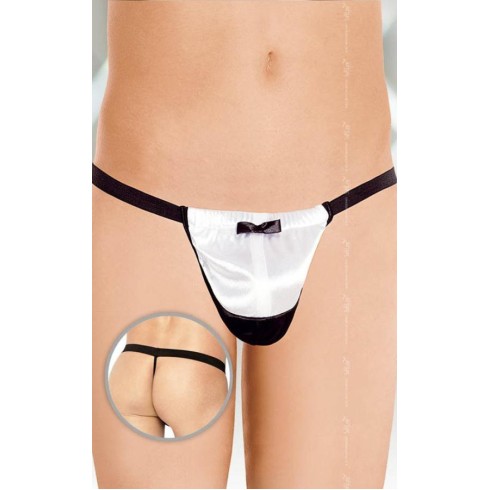 thong, Chiloti Fantezie String Papion, Negru, S/l, pasiune.ro
