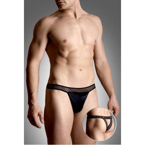 thongs, Mens Thongs 4486 - Black S/m, pasiune.ro
