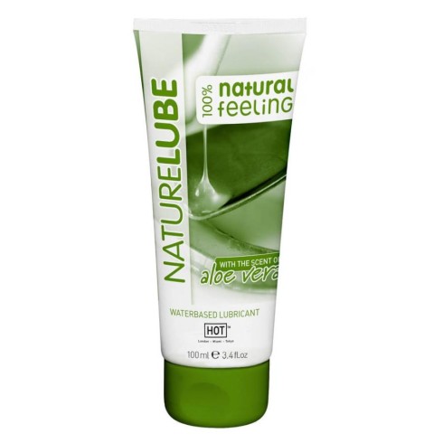 hot, Lubrifiant Nature Lube Aloe Vera, 100 Ml, pasiune.ro