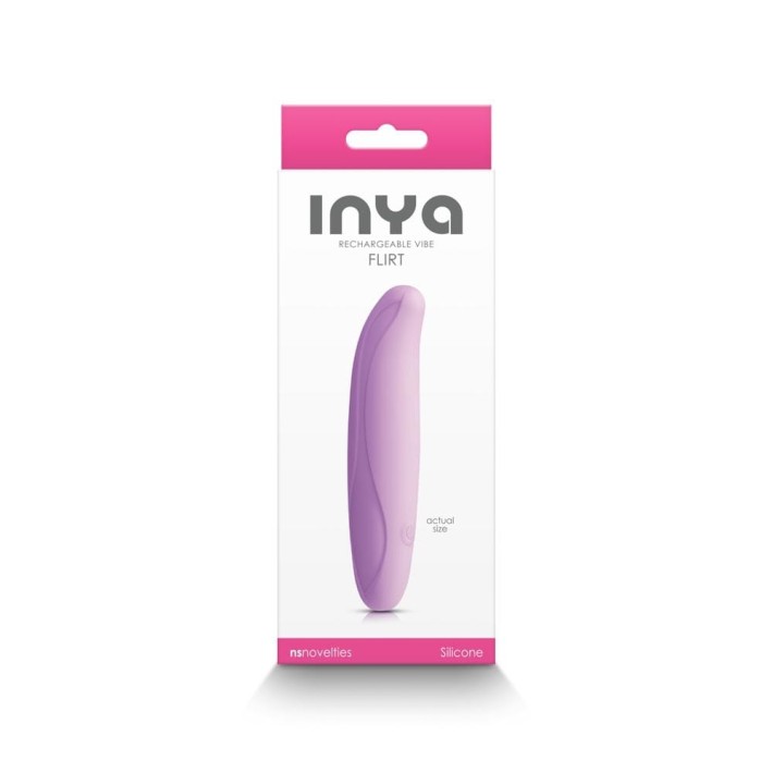 Mini Vibrator Inya Flirt, Lila, 11 Cm
