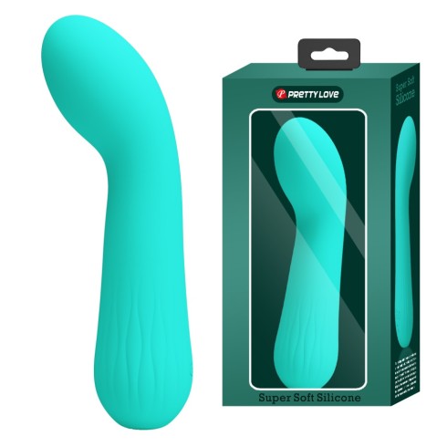 pretty, Vibrator Punctul G Faun, Verde, 15 Cm, pasiune.ro