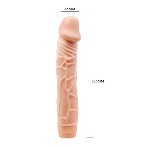 Vibratoare Realistice, Vibrator Realistic Barbara Bob, Natural, 22 Cm, pasiune.ro
