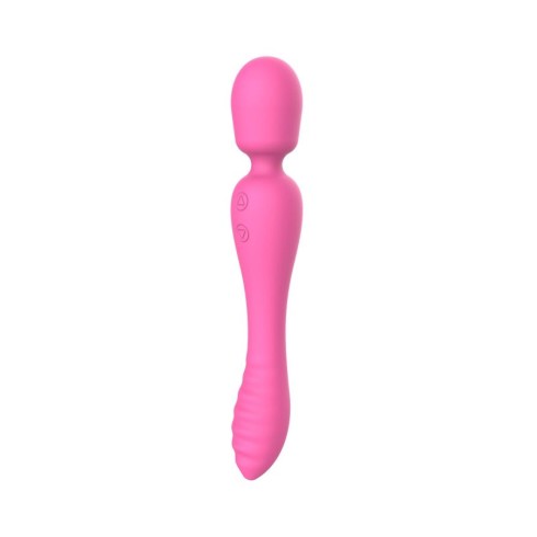 vibrator,  Vibrator Wand 2 In 1 Roz Toyjoy , pasiune.ro