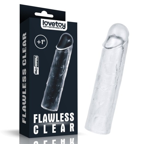 extra, Extensie Penis Transparent Extra 2.5 Cm, pasiune.ro