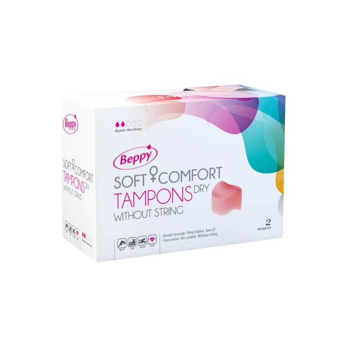 Tampoane Soft Comfort Umede Beppy, 2 Bucati Turcoaz 2