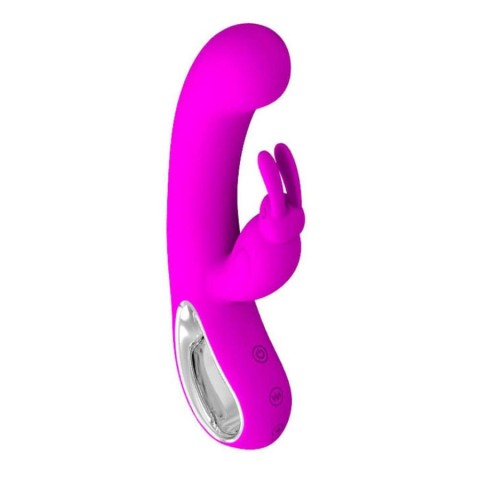 Vibratoare Rabbit, Vibrator Rabbit Webb, Roz, 21 Cm, pasiune.ro