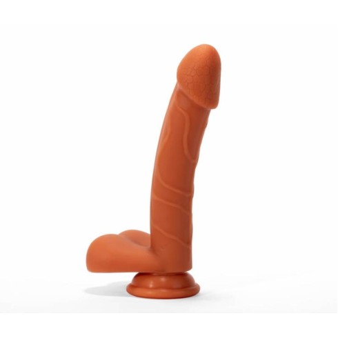 x-men, Dildo Realistic Colours Pleasure, Bronz, 21.5 Cm, pasiune.ro