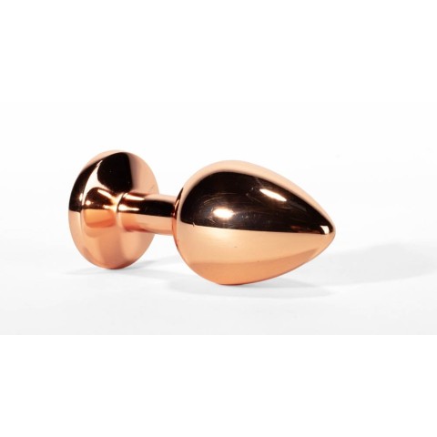 Dopuri Anale, Dop Anal Cu Bijuterie Secret Shade Metal M, Auriu + Roz, 8 Cm, pasiune.ro