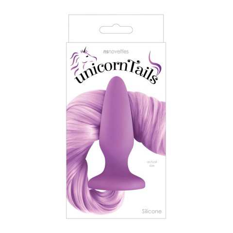 NS Toys, Dop Anal Unicorn Tails - Pastel Purple, pasiune.ro