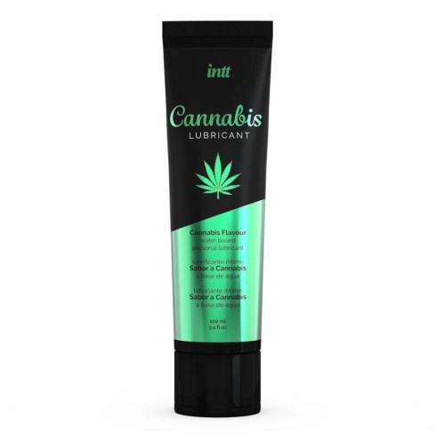 lubrifiant, Lubrifiant Pe Baza De Apa Cu Aroma Cannabis, 100 Ml, pasiune.ro