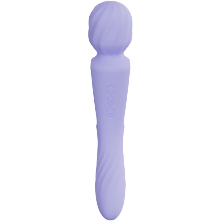Vibrator Lelo Swich Wand Stimulare Dubla Liliac 6