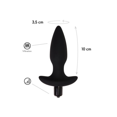 LeFrivole, Plug Anal Cu Vibratii Hati Negru, pasiune.ro