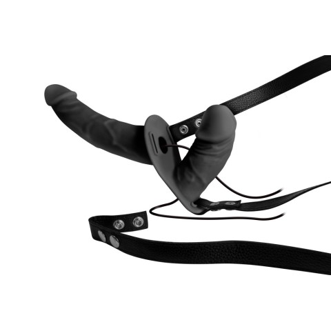 Pagina 3 - Jucarii Pentru Cupluri, Strap-on Cu Vibratii Si Telecomanda Double Thruster, Negru, pasiune.ro