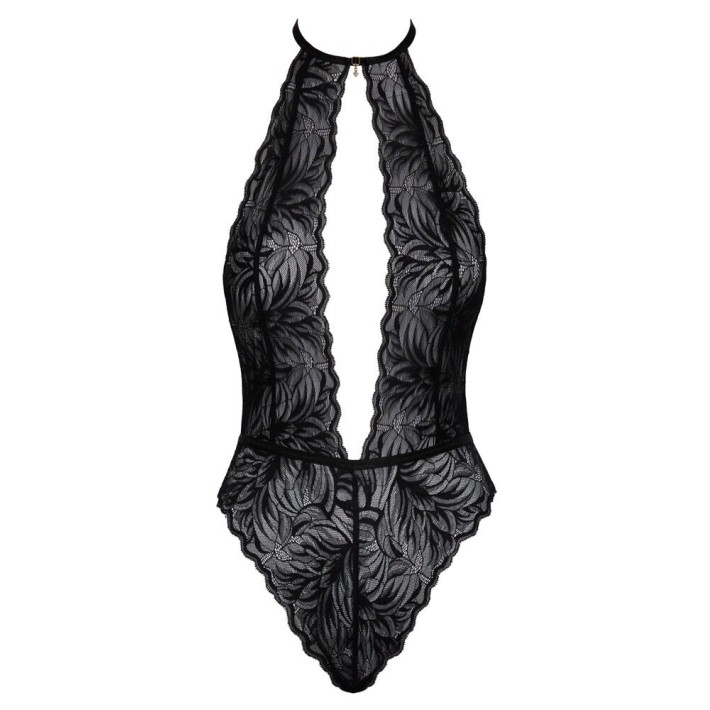 Body Kissable Din Dantela Negru 4