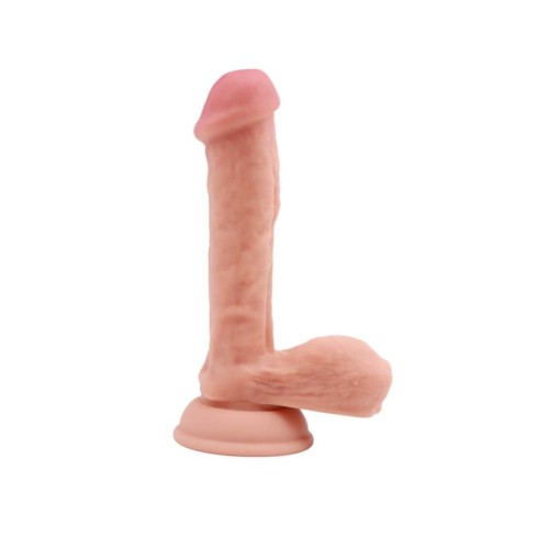 dildo, Dildo Clasic Alluring Fancier, Natural, 18 Cm, pasiune.ro