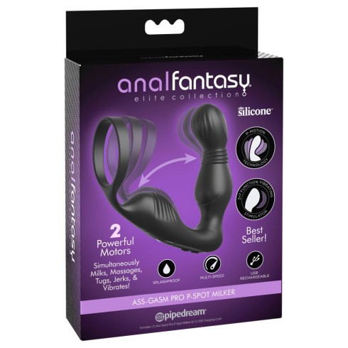 fantasy, Ass-gasm Pro P-spot Milker Black, pasiune.ro