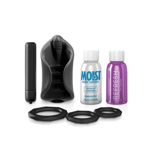Pipedream - PDX Elite, Masturbator Vibrating Silicone Stimulator, pasiune.ro