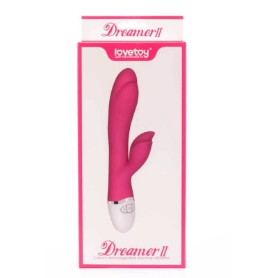 Vibrator Dreamer Ii, Rose Red, 20 Cm