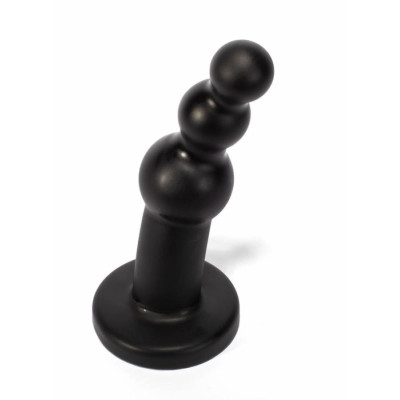 Dop Anal Extra Gros, Negru, 27 Cm