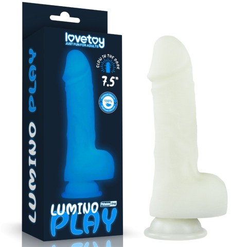 Pagina 9 - Lovetoy, Dildo Fantezie Fosforescent Lumino Play, Alb, 19 Cm, pasiune.ro