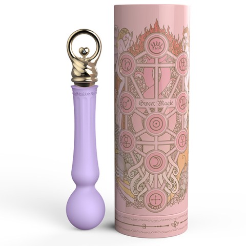 LeFrivole, Vibrator Cu Incalzire Zalo Wand Confidence Violet, pasiune.ro