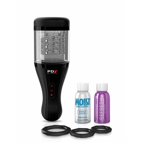 Pipedream - PDX Elite, Masturbator Cu Functie Audio Talk Dirty Roto-bator, pasiune.ro