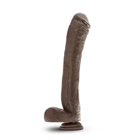 dr.skin, Dildo Clasic Dr. Skin Mr. Ed, Ciocolatiu, 33 Cm, pasiune.ro